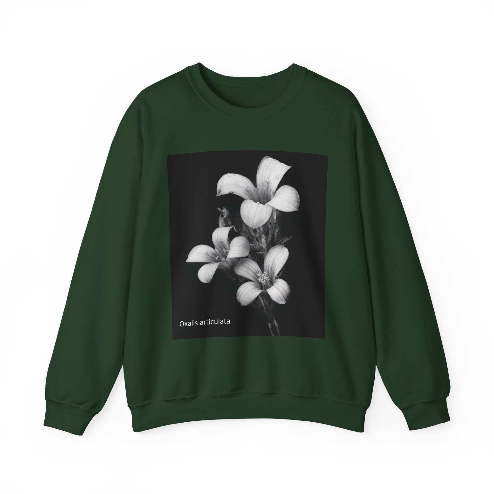 Oxalis — The Survivor Blossom, Strenght in Unity Unisex Heavy Blend™ Crewneck Sweatshirt