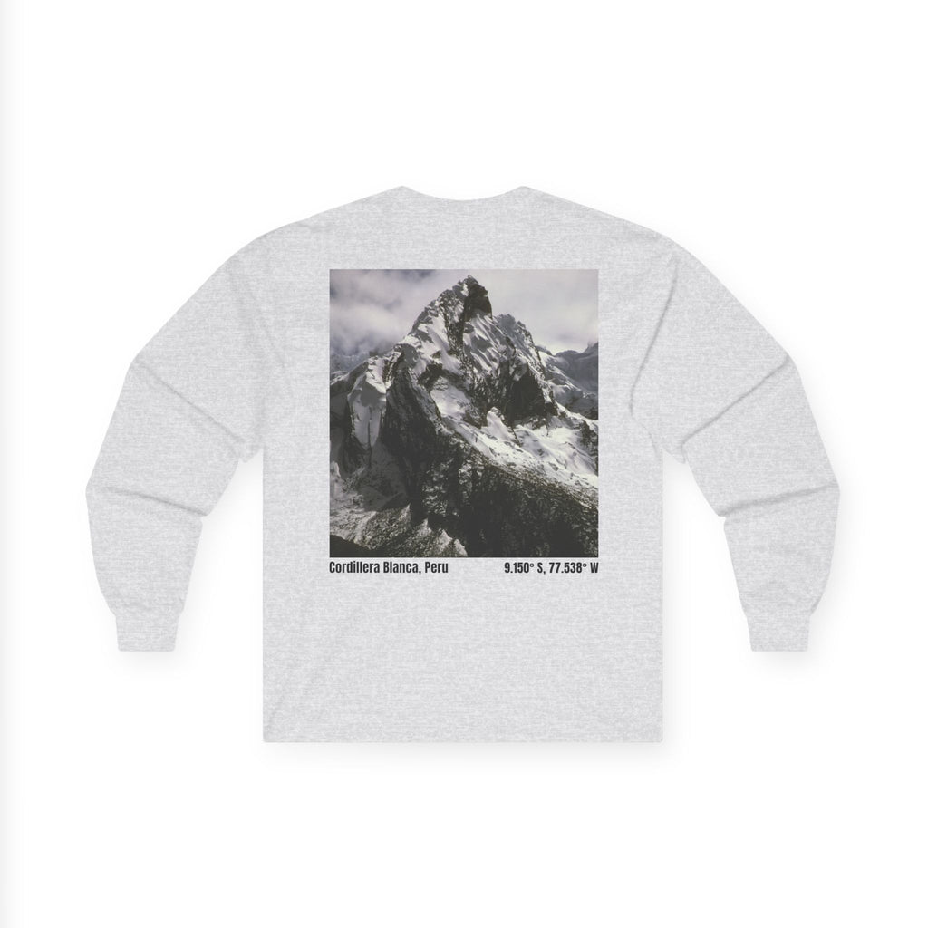 Mountain Photography Long Sleeve Tee — Inspiring Scenic Mountains