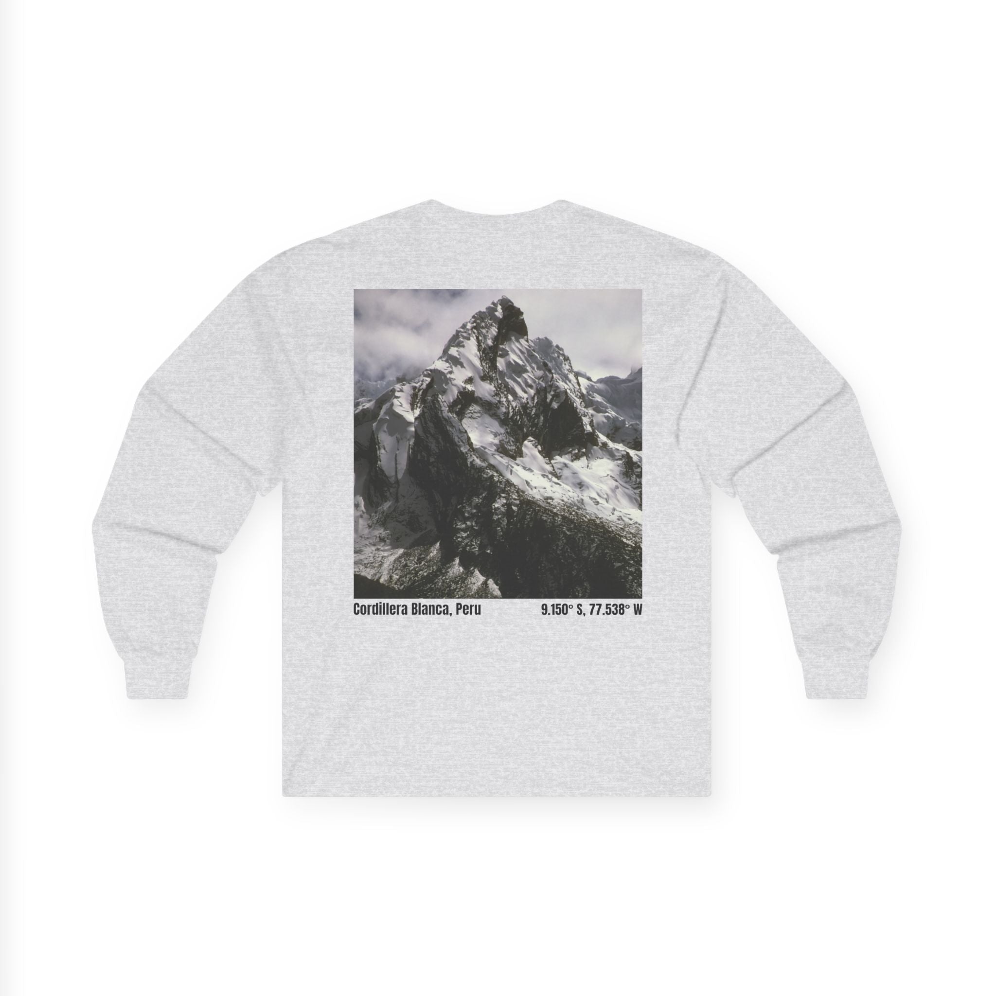 Mountain Photography Long Sleeve Tee — Inspiring Scenic Mountains
