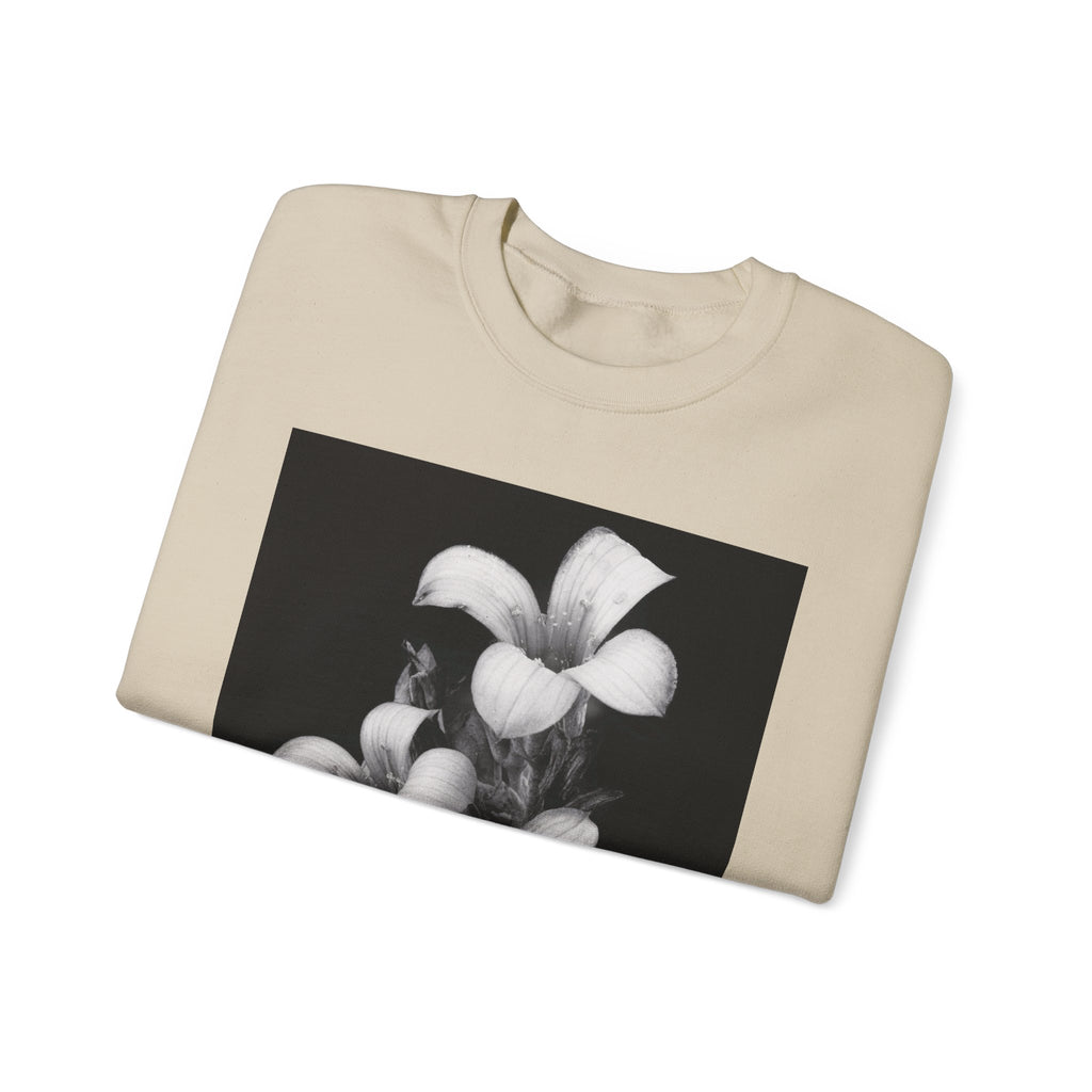 Oxalis — The Survivor Blossom, Strenght in Unity Unisex Heavy Blend™ Crewneck Sweatshirt