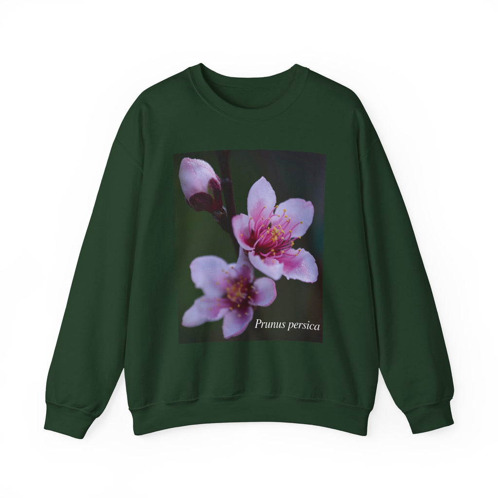 Persica Bloom — Quiet Resilience- Unisex Heavy Blend™ Crewneck Sweatshirt