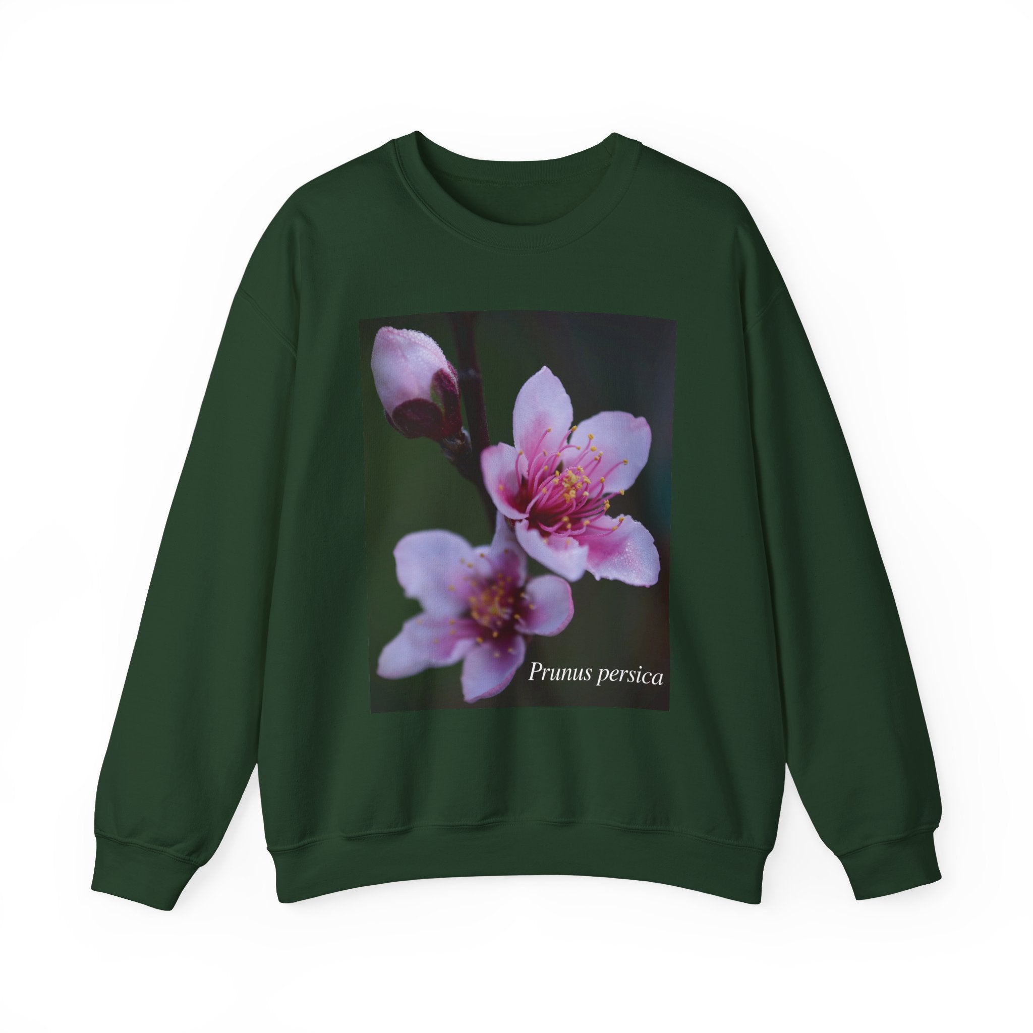 Persica Bloom — Quiet Resilience- Unisex Heavy Blend™ Crewneck Sweatshirt