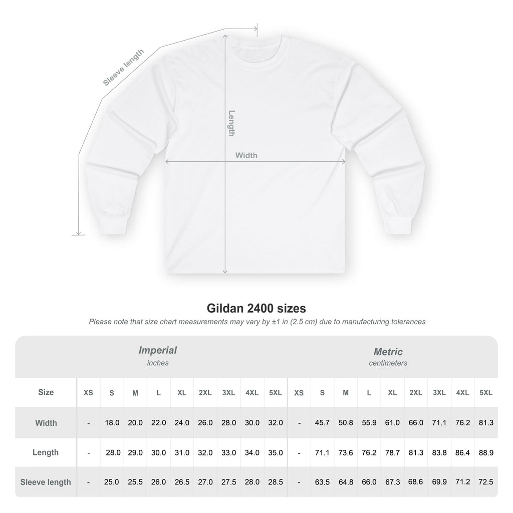 Mountain Photography Long Sleeve Tee — Inspiring Scenic Mountains