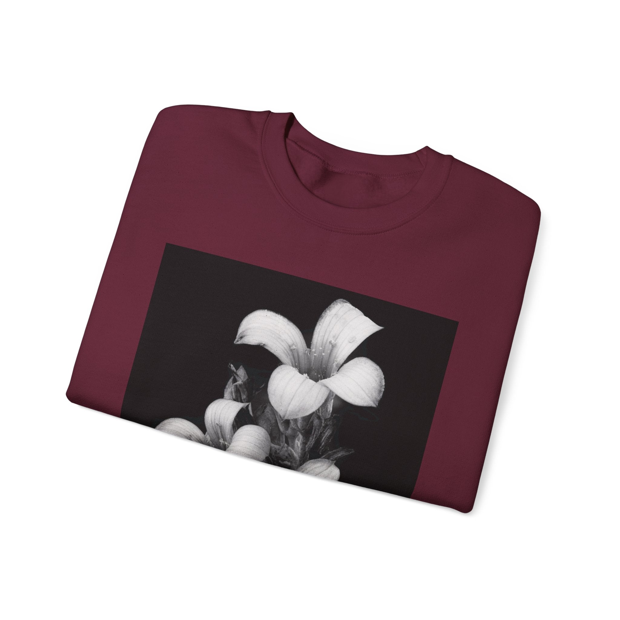Oxalis — The Survivor Blossom, Strenght in Unity Unisex Heavy Blend™ Crewneck Sweatshirt