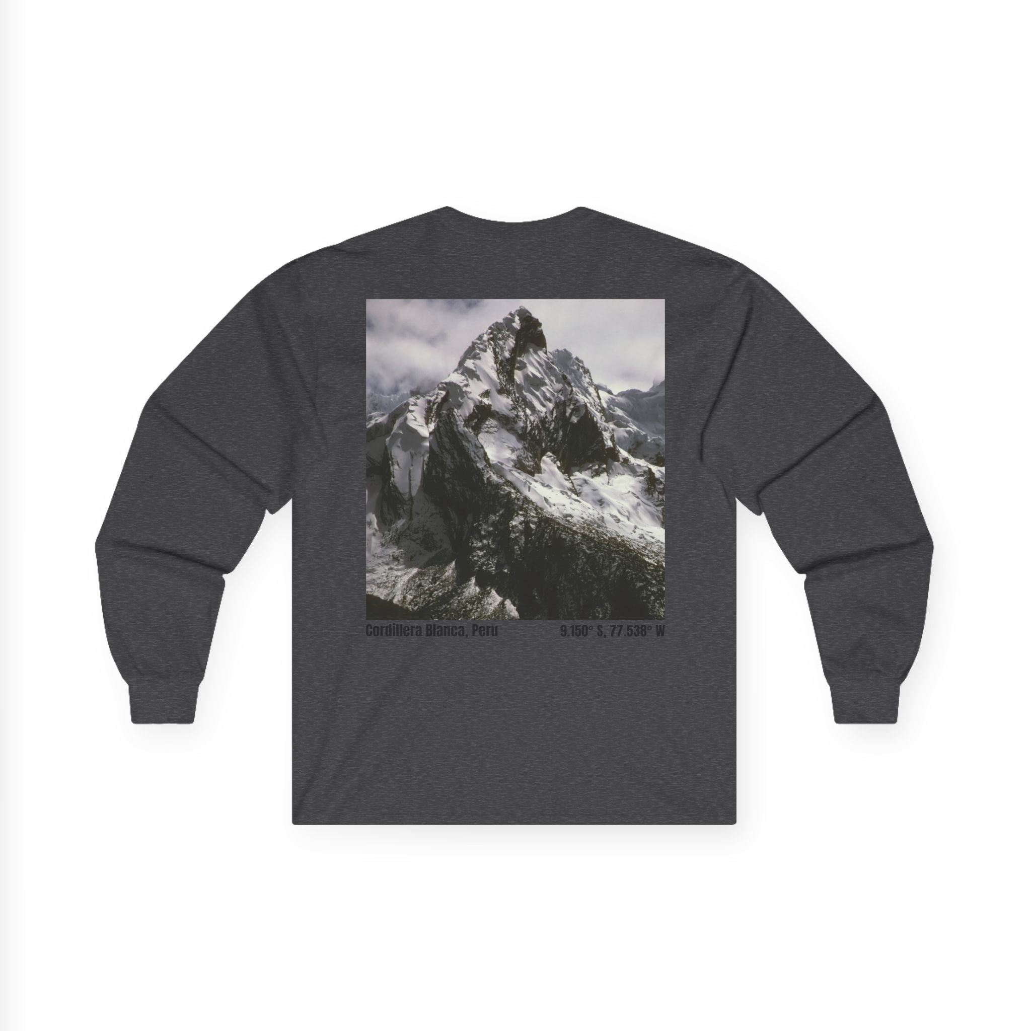 Mountain Photography Long Sleeve Tee — Inspiring Scenic Mountains