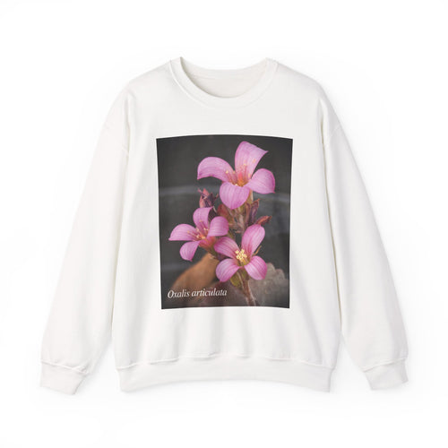 Oxalis — The Survivor Blossom, Strenght in Unity Unisex Heavy Blend™ Crewneck Sweatshirt