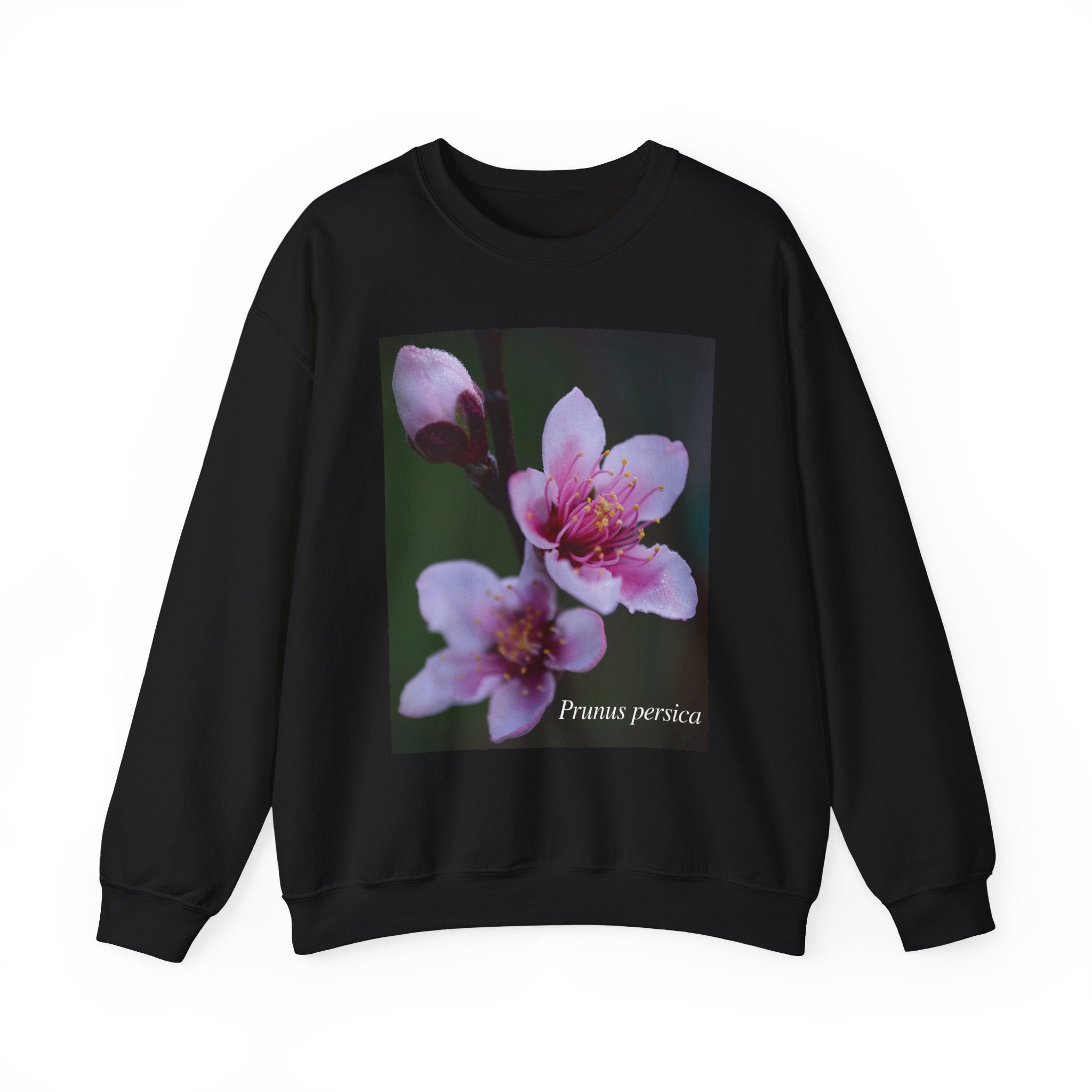 Persica Bloom — Quiet Resilience- Unisex Heavy Blend™ Crewneck Sweatshirt