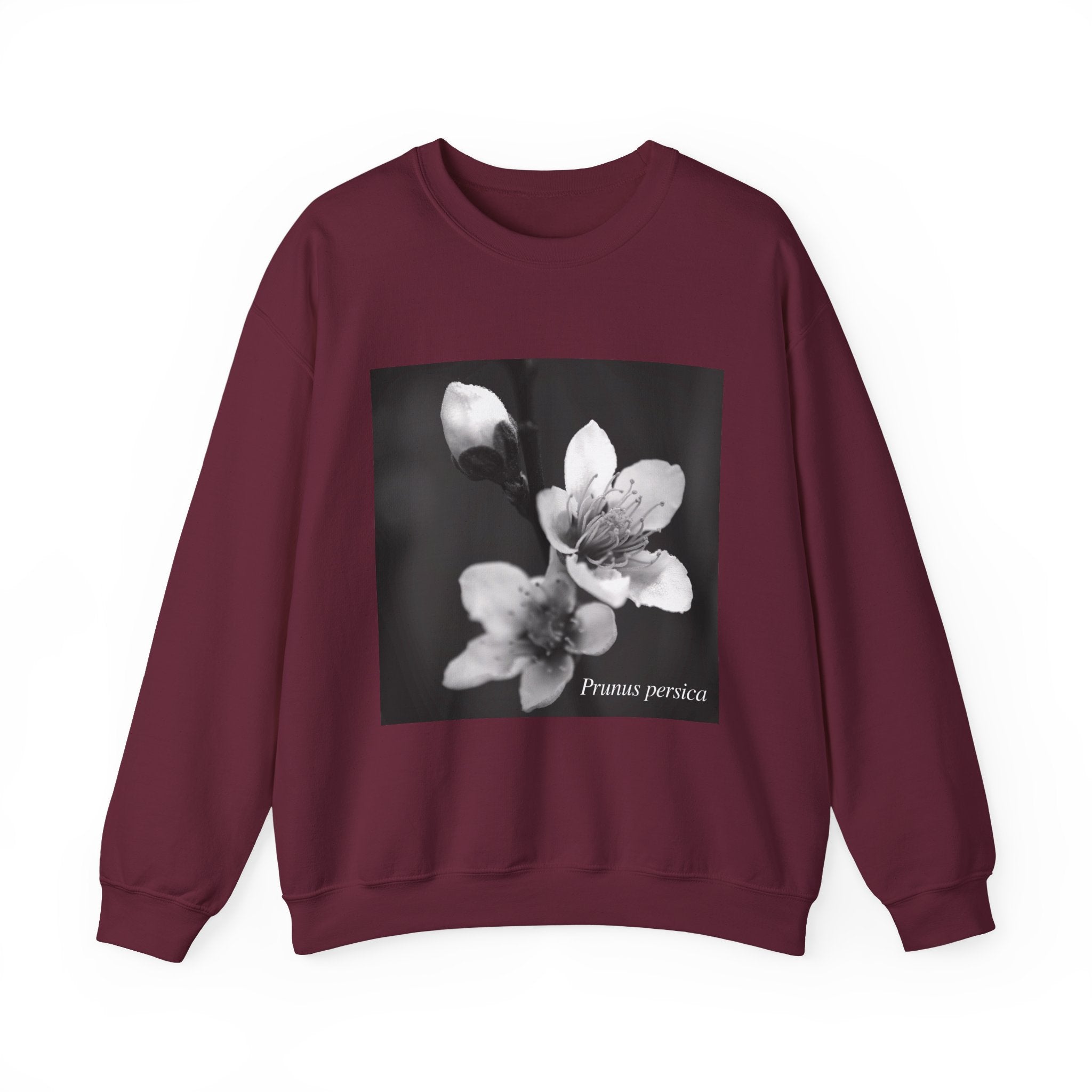 Persica Bloom — Quiet Resilience- Unisex Heavy Blend™ Crewneck Sweatshirt