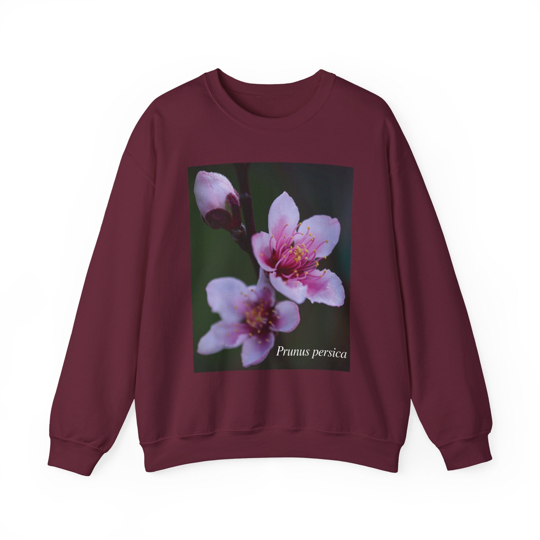 Persica Bloom — Quiet Resilience- Unisex Heavy Blend™ Crewneck Sweatshirt
