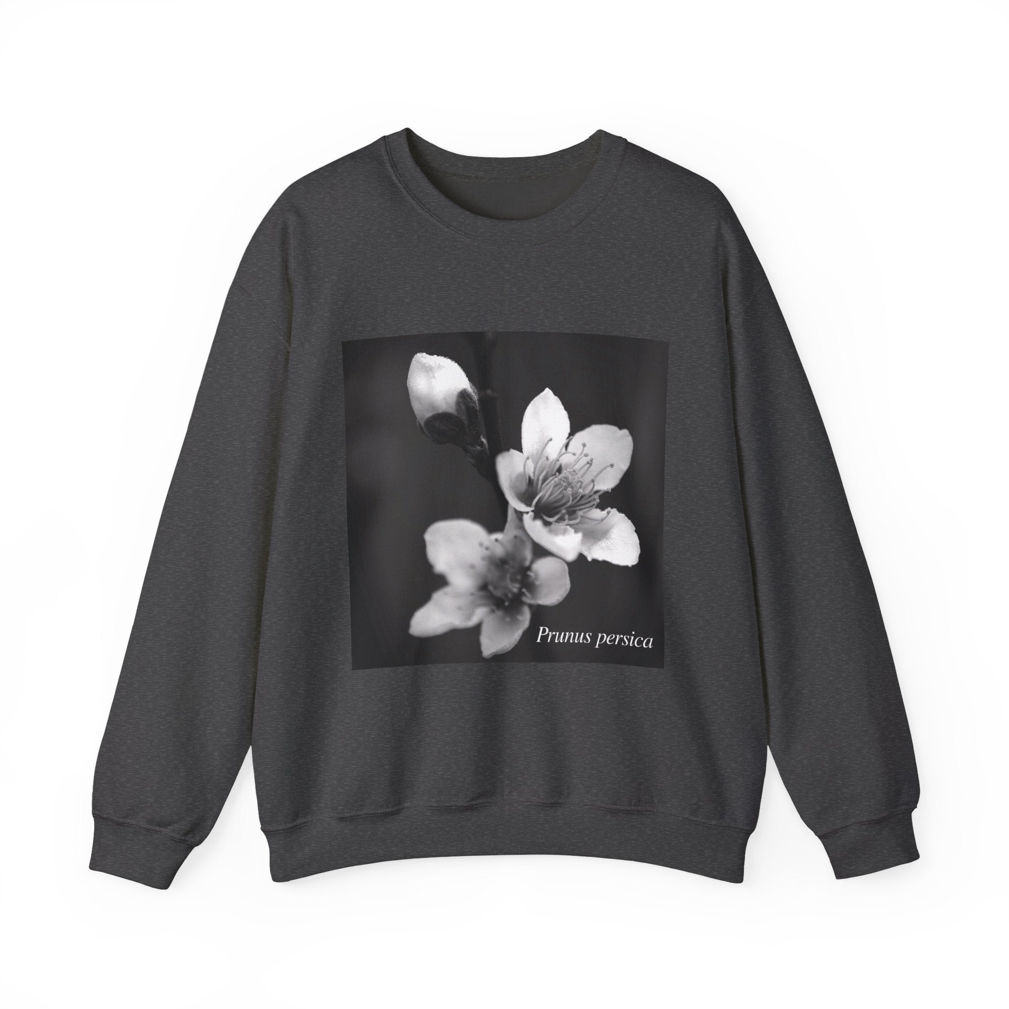 Persica Bloom — Quiet Resilience- Unisex Heavy Blend™ Crewneck Sweatshirt