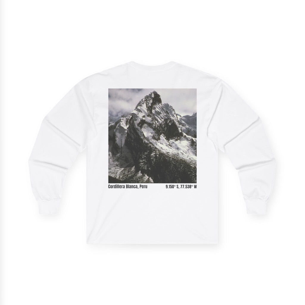 Mountain Photography Long Sleeve Tee — Inspiring Scenic Mountains