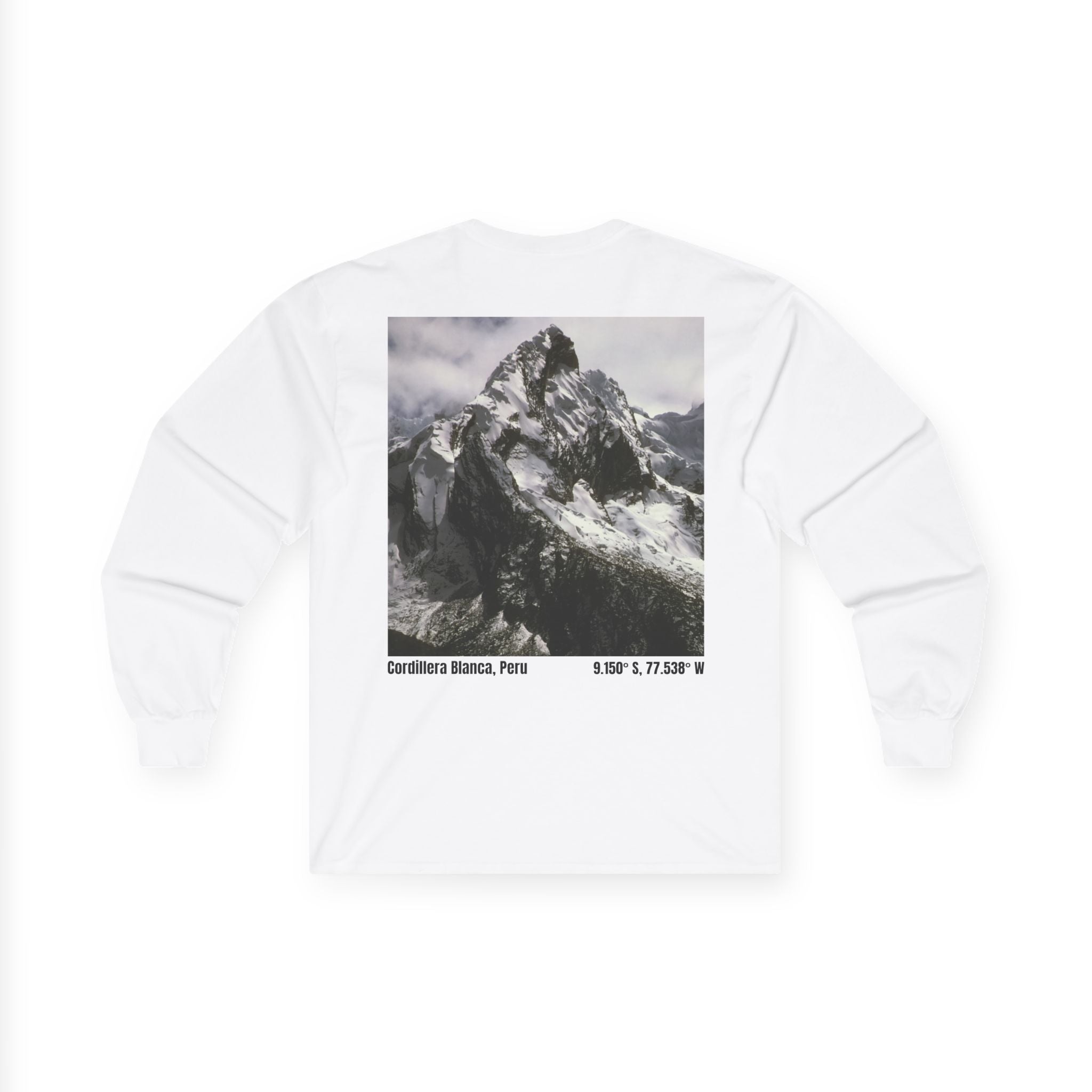 Mountain Photography Long Sleeve Tee — Inspiring Scenic Mountains