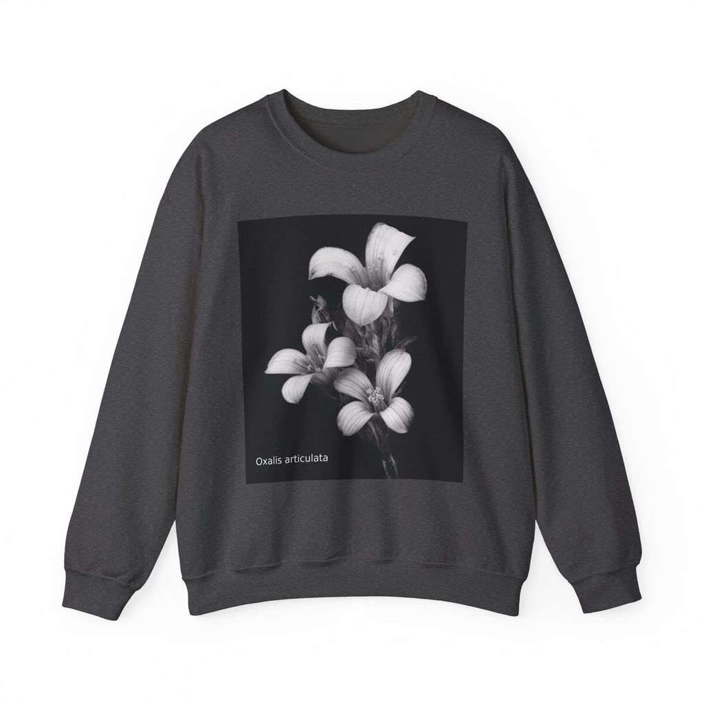 Oxalis — The Survivor Blossom, Strenght in Unity Unisex Heavy Blend™ Crewneck Sweatshirt
