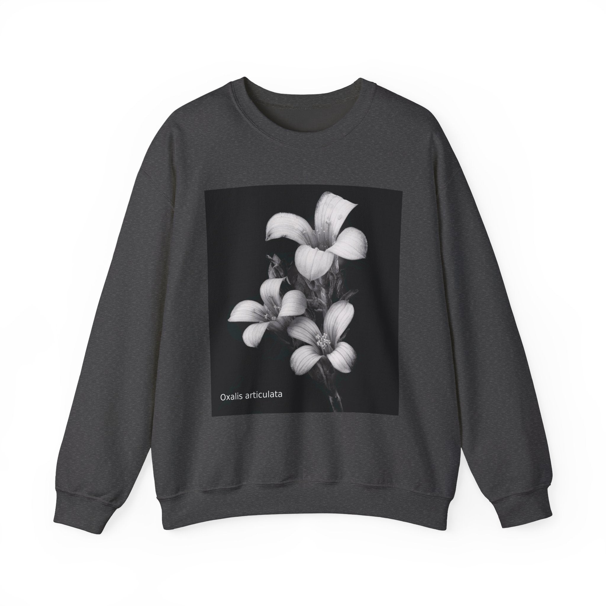 Oxalis — The Survivor Blossom, Strenght in Unity Unisex Heavy Blend™ Crewneck Sweatshirt