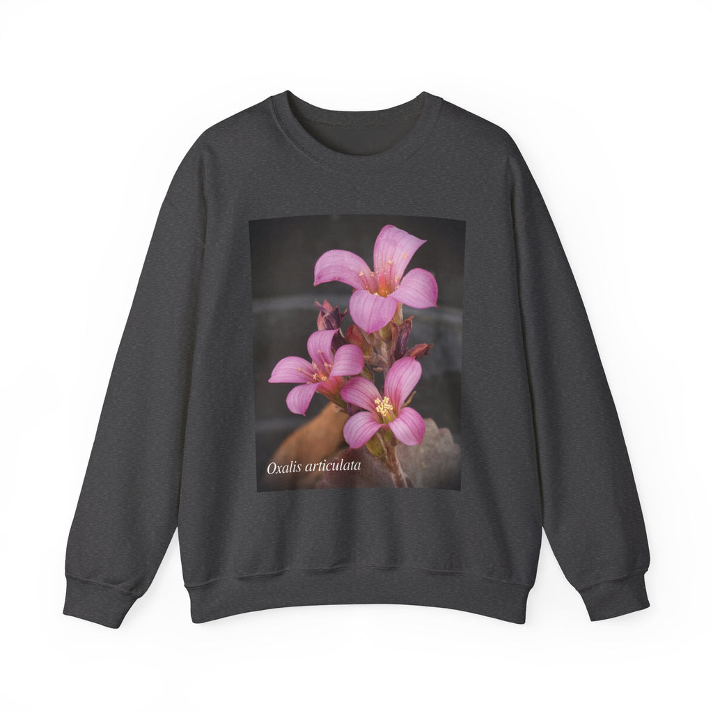 Oxalis — The Survivor Blossom, Strenght in Unity Unisex Heavy Blend™ Crewneck Sweatshirt