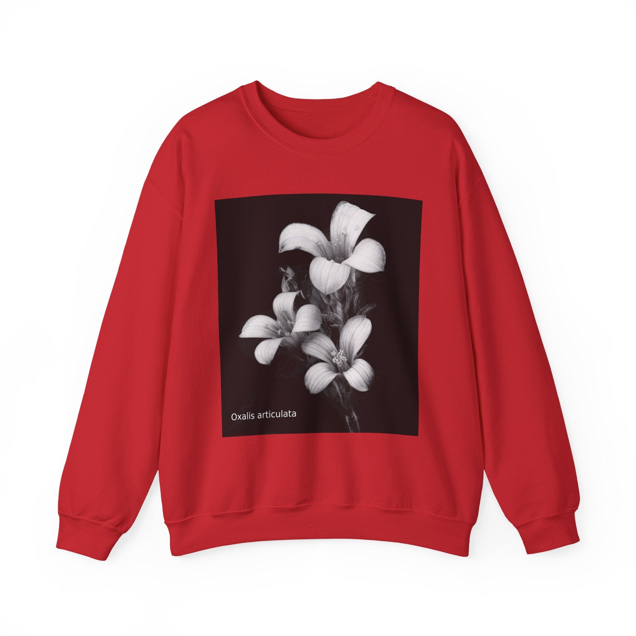 Oxalis — The Survivor Blossom, Strenght in Unity Unisex Heavy Blend™ Crewneck Sweatshirt