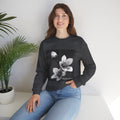 Persica Bloom — Quiet Resilience- Unisex Heavy Blend™ Crewneck Sweatshirt
