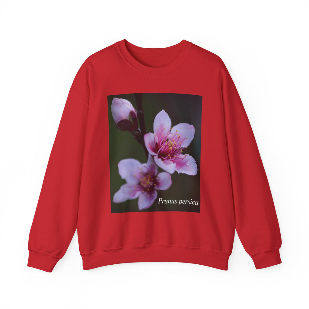 Persica Bloom — Quiet Resilience- Unisex Heavy Blend™ Crewneck Sweatshirt