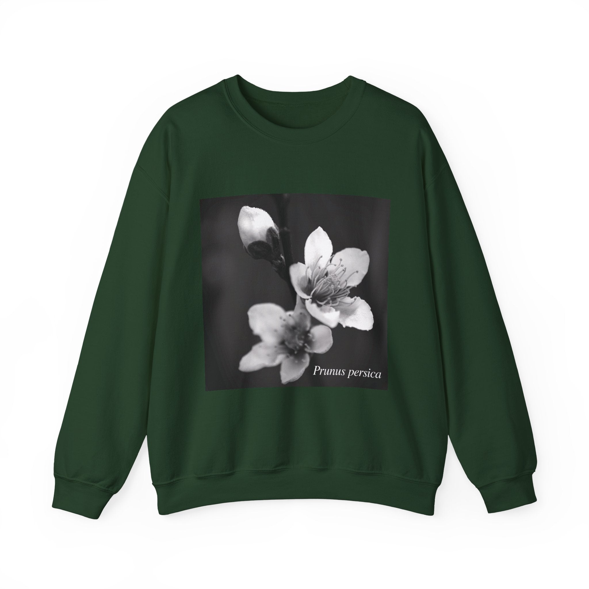 Persica Bloom — Quiet Resilience- Unisex Heavy Blend™ Crewneck Sweatshirt